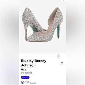 Blue by Betsy Johnson -Hazil